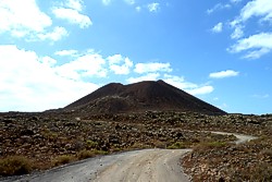 Malpas Grande. Volcanes en Fuerteventura.