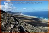 Mirador de los Canarios, vistas de la playa de Cofete. Fuerteventura.
