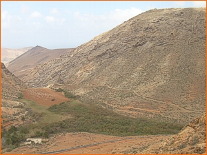 Parque Rural de Betancuria, Fuerteventura. Embalse de las Peitas. www.visitafuerteventura.com